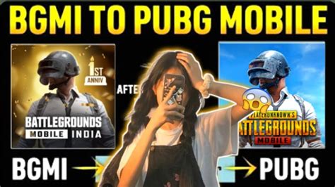 Bgmi Data Transfer To Pubg Mobile Omg How To Transfer To Pubg