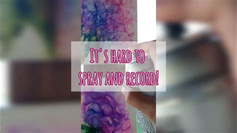 How To Seal Alcohol Ink Artwork With Krylon Spray Sealants Youtube