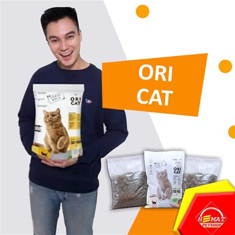 Jual Ori Cat Food Makanan Kucing Dewasa Adult Oricat Repack Murah Non