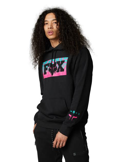 Mikina Fox Nuklr Po Fleece Black Dookie Cz