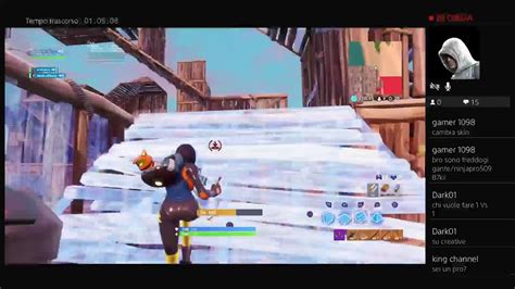 Trasmissione PS4 Live Di Fortnite Proviamo A Fare Vittoria Reale YouTube