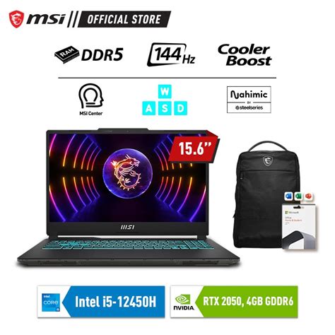 Promo Msi Cyborg A Ucx Id Gaming Laptop I H Rtx Gb