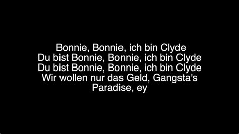 Loredana Feat Mozzik Bonnie And Clyde I Lyrics Youtube