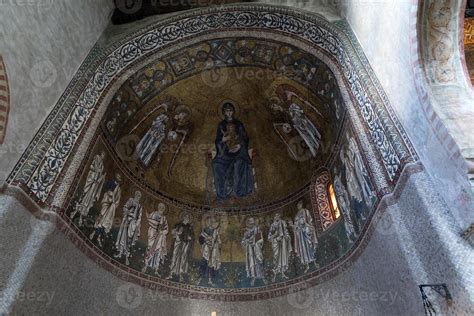 Triest Italy San Giusto Church Mosaic Stock Photo At Vecteezy