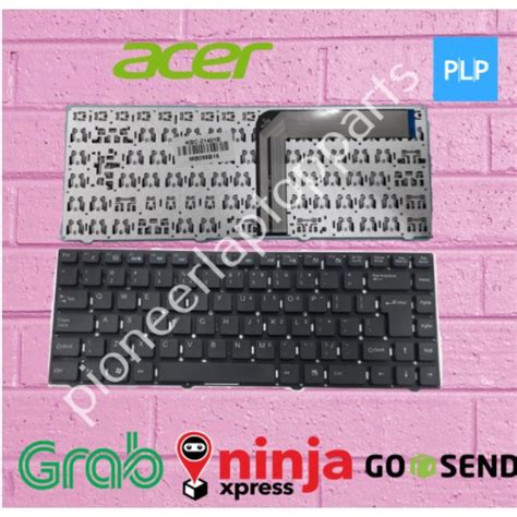 Jual Keyboard Acer One Z Z Black Shopee Indonesia