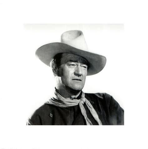 John Wayne Headshot 16 X 16 Inches Vintage Art Print Artistica Fine Art