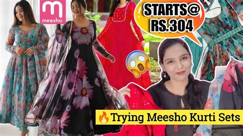 Wowi Tried Trending Meesho Kurti Dress Meesho Kurti Meesho Latest