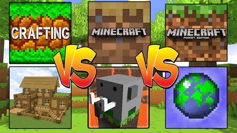 Minecraft PE Copyes VS Real MINECRAFT PE Top 10 Games Like Minecraft