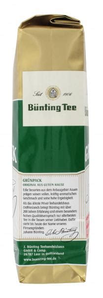 B Nting Gr Npack Tee G Online Bestellen Bei Shop Buenting Tee De