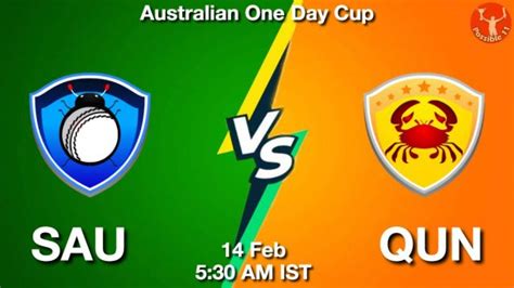 Sau Vs Qun Dream11 Team Prediction Fantasy Cricket Tips 14 Feb 2024