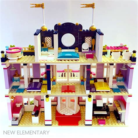 LEGO® Friends review: 41684 Heartlake City Grand Hotel | New Elementary ...