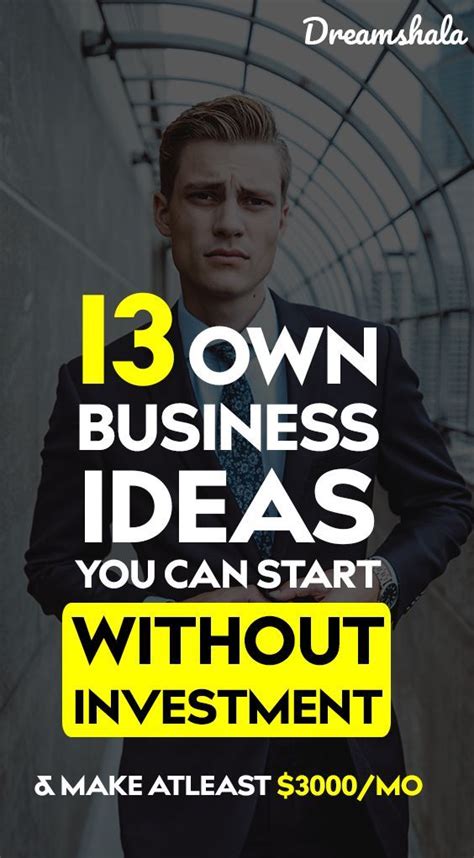 13 Easy Ideas To Start A Business Without Investment In 2022 Own