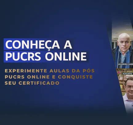 Cursos Online Gratuitos Certificado Pela Pucrs Na Sele O Cupom