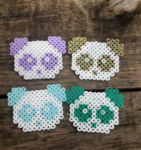 Panda Perler Bead Designs