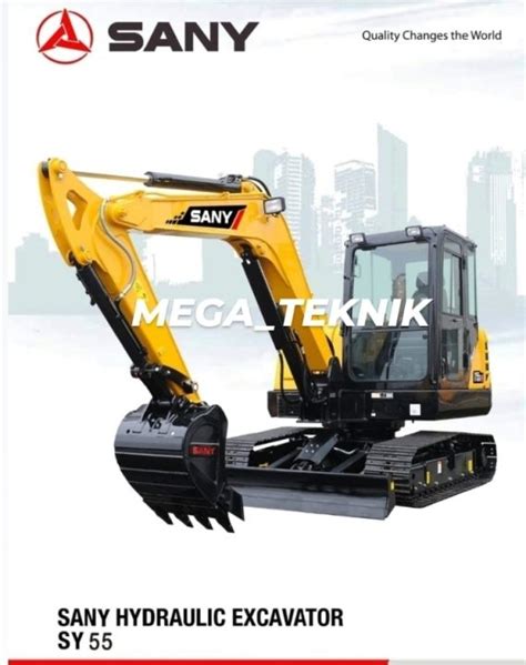 New Excavator Alat Berat Sany Sy C Pro Ton Pc Kondisi Baru