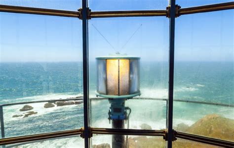 Point Arena Lighthouse in Point Arena, CA - California Beaches