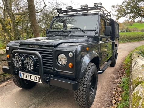 Land Rover Defender 130 Double Cab Metallic Black Tatc