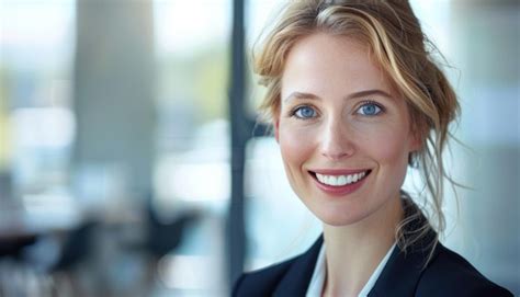 Premium Photo Confident Businesswoman In Office Environment