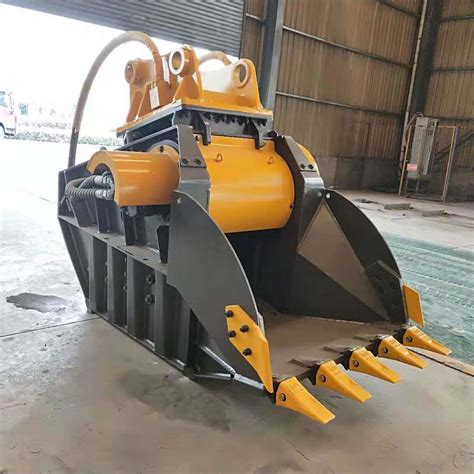 Jaw Crusher Bucket Excavator Crusher Stone Demolition Bucket Crushers