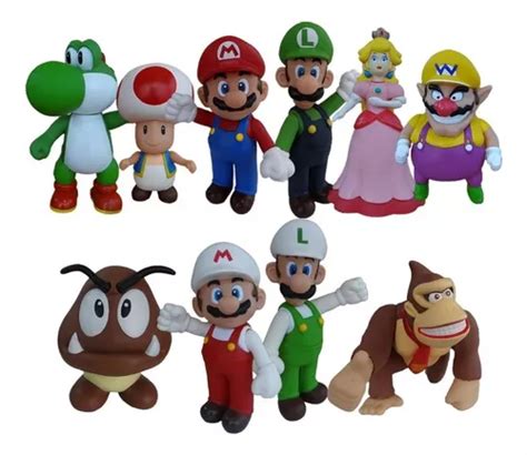 Kit Boneco Super Mario Bros Grande Original Cole O