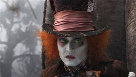 Le Chapeau Du Chapelier Fou Johnny Depp Dans Alice Au Pays Des