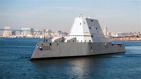 With Futuristic Weapons, The Navy's Zumwalt Stealth Destroyer Will Be A ...