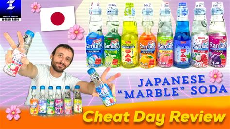 Japanese Ramune Soda Review 8 Flavor Ranking Youtube