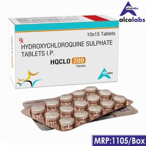 Only Brand Hydroxychloroquine Tablet Ip Mg At Box In