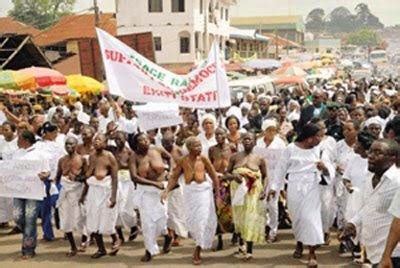 Women Protest Naked In Ekiti ACKCITY News