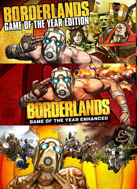 Borderlands Game Of The Year Enhanced Dvd Asl Games Pc