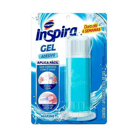 INSPIRA GEL ADESIVO MARINE 42G Casa Limpa Produtos De Limpeza