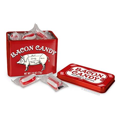 Mua Accoutrements Archie McPhee Bacon Candy 2 5 Ounce 12 Pieces trên