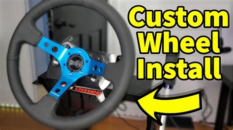 How To Install Custom Steering Wheel Logitech G920 G29 44 OFF