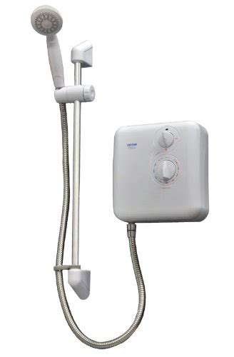 Triton Safeguard 8 5kw Electric Shower White And Chrome Electric Shower