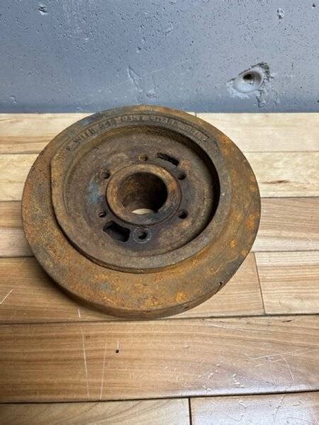 Sold Mopar Cast Crankshaft External Harmonic Balancer