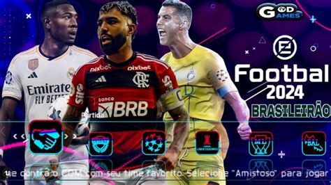 Efootball Ppsspp Brasileir O Atualizados Champions League