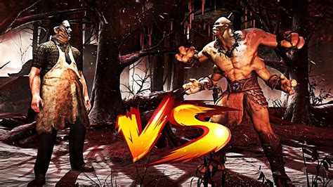 MORTAL KOMBAT XL LEATHERFACE VS GORO YouTube