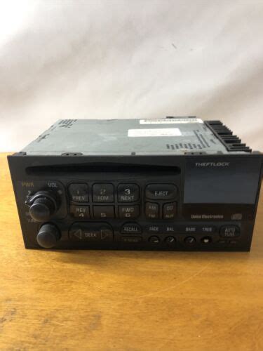 1995 02 Chevy Delco Amfm Radiocd Player Ebay