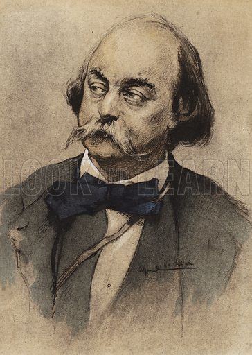 Portrait of Gustave Flaubert stock image | Look and Learn