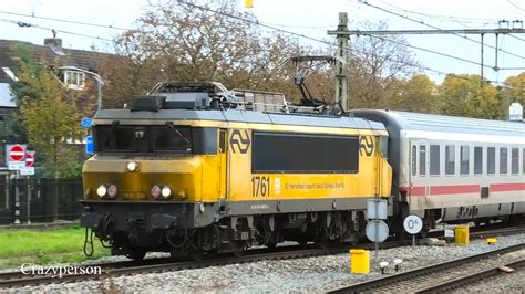 Laatste Keer Ns Locomotief Met Intercity Berlijn Op Hilversum Naar