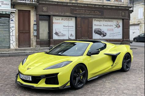 Seulement Chevaux Pour La Chevrolet Corvette C Z Europ Enne