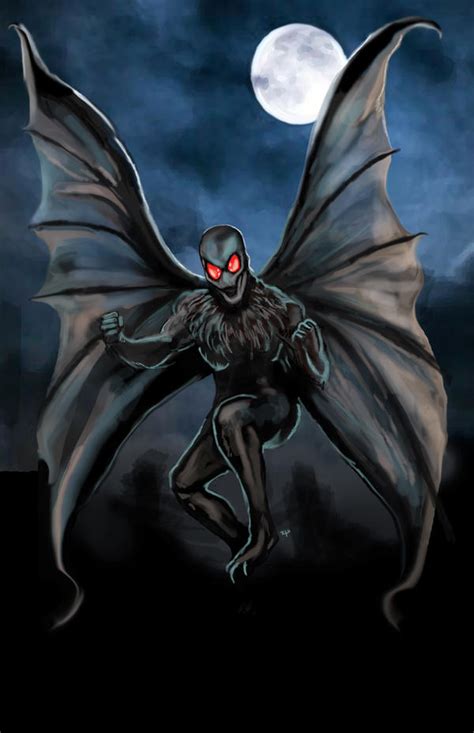 34 Mothman By Heroforpain On Deviantart