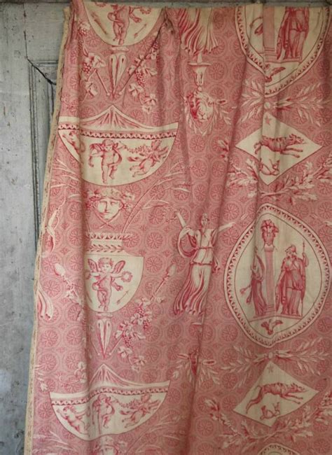 A Pair Of Toile De Jouy Curtains Toile De Jouy Curtains Toile De