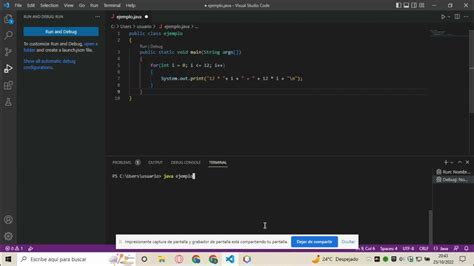 Como Ejecutar Un Java En Visual Studio Code Youtube