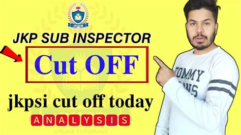 Jkp Si Cut Off 2022 Sub Inspector 2022 Cut Off Analysis Jkssb