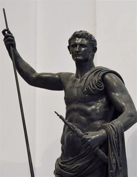 Emperor Augustus As A Nude Hero Naples National Archaeological Museum Museo Archeologico