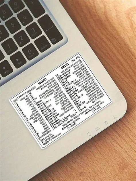 Pcs Windows Shortcut Key Sticker Cover Decoration Laptop Keyboard