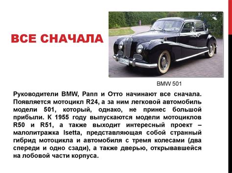 История бренда BMW - презентация онлайн