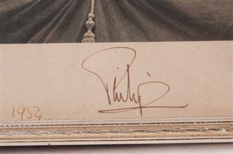 Lot 329 An Original 1954 Signed Photograph Of Queen