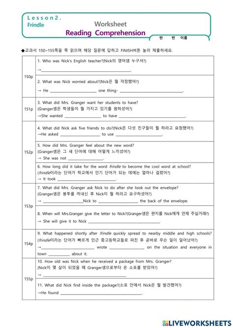 1753868 Frindle Hyekyung Hwang Liveworksheets